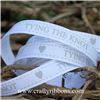 Order  Wedding Owl Ribbon - Knot White